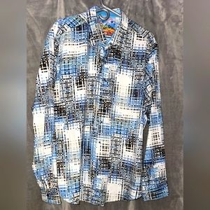 ◾️▫️◾️▫️◾️Men's Vintage Robert Graham Shirt; Size: 2XL▫️◾️▫️◾️▫️